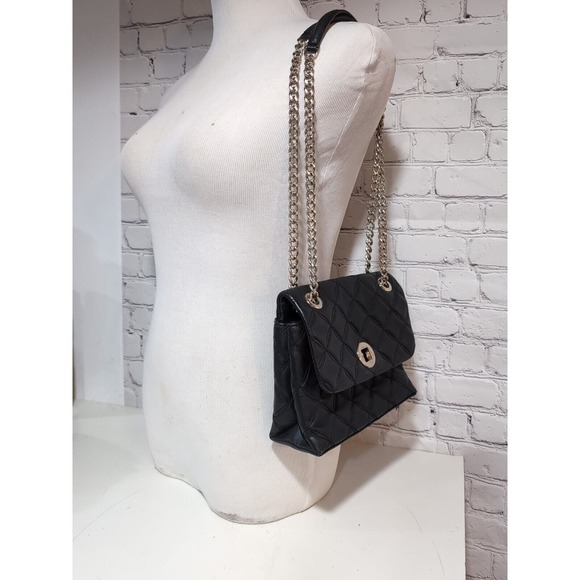 Kate Spade Natalia Convertible Black Shoulder Crossbody Bag Quilted - Picture 16 of 16